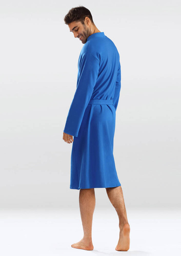 Harry Szlafrok męski Dkaren - niebieski