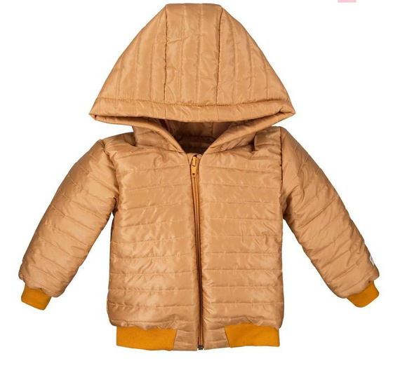 Kurtka "SIMPLY COMFY" z kapturem pikowana Ewa Klucze - bordo 