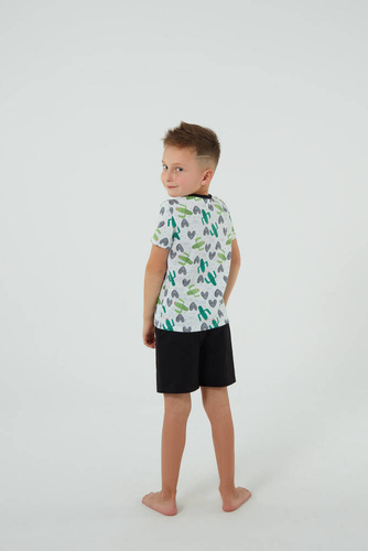 Picos Piżama dziecięca Italian Fashion - druk/czarny 