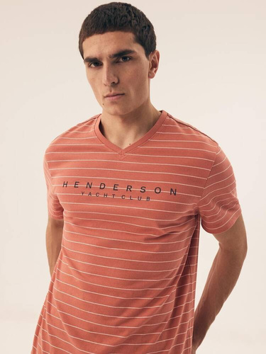 42635 Deli Piżama Męska Premium Henderson - copper