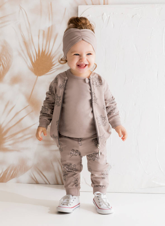 183273 Gaja Spodnie dresowe Nicol - beżowy