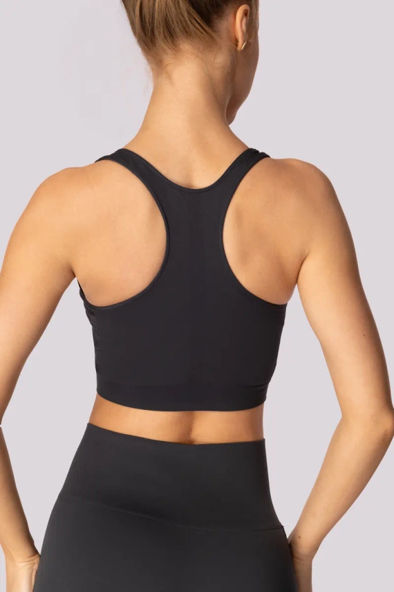 Base top biustonosz sportowy Mona szary 