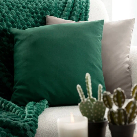 Garden poszewka z tkaniny wodoodpornej do ogrodu i na taras Eurofirany zielony