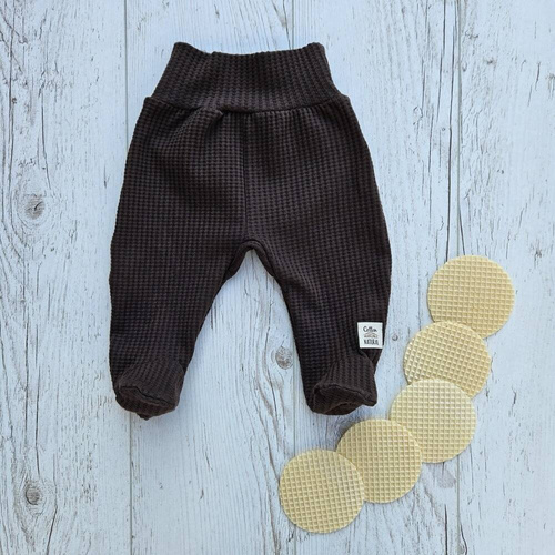 08249M "Natural Waffel" Półśpioch niemowlęcy Makoma mocha