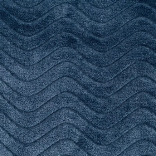 Emma Koc narzuta z frędzlami Eurofirany granatowy