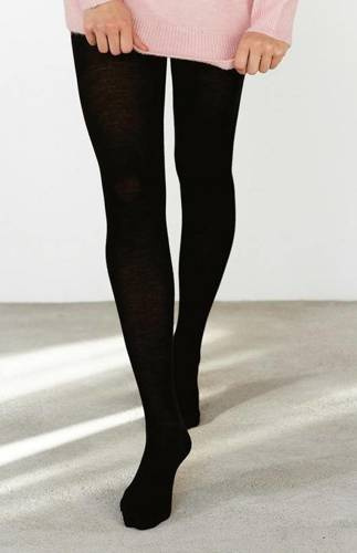 Art.130 Merino Wool Rajstopy Damskie Steven - czarne