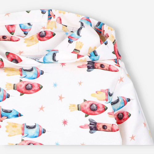 ILC-0006/RAK Bluza dresowa z kapturem I love Colors - rakiety