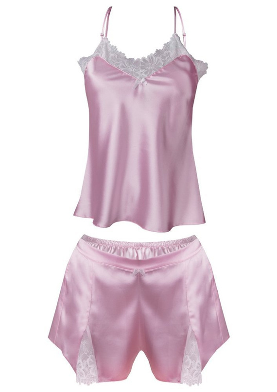 Eleonor Komplet Damski Piżama DKaren - róż 