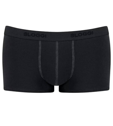 Men 24/7 Hipster 2P Bokserki męskie 2-pak Sloggi- black