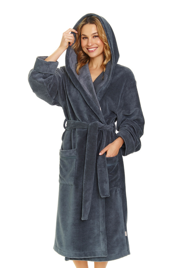 7135 Szlafrok unisex bambus Doctor Nap - grey