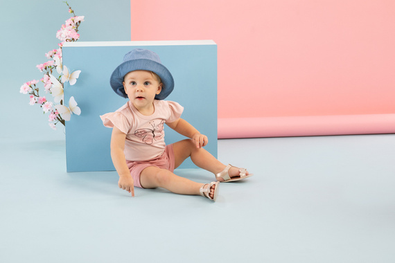 Summer Mood kapelusz dziewczęcy Pinokio - jeans