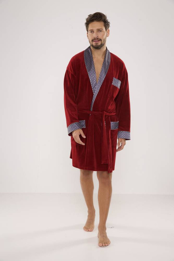 772 Bonjour szlafrok męski forex - bordo