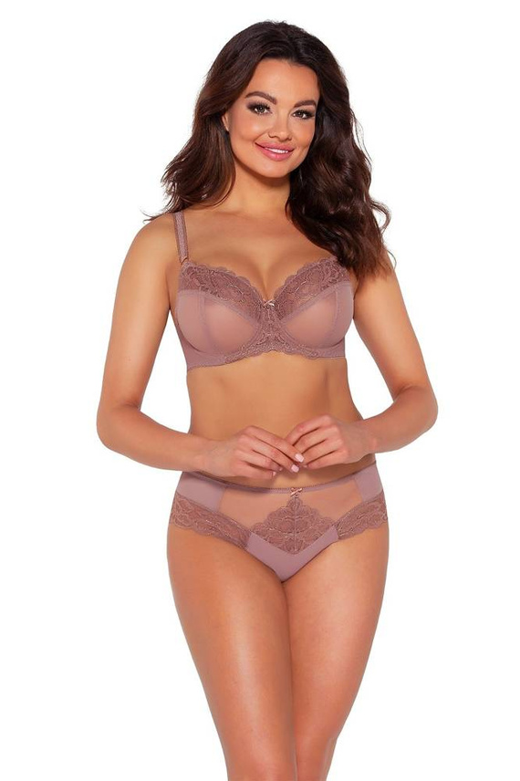 1993 Biustonosz miękki soft Ava brudny różowy