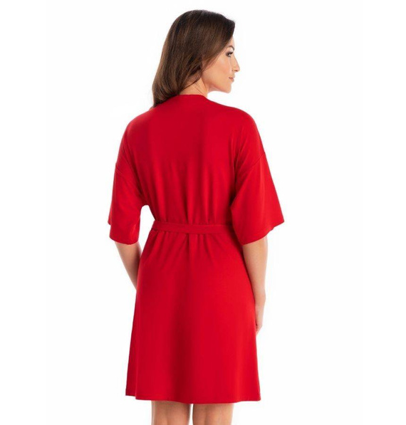 2902 Maddalena Szlafrok damski Teyli - czerwony