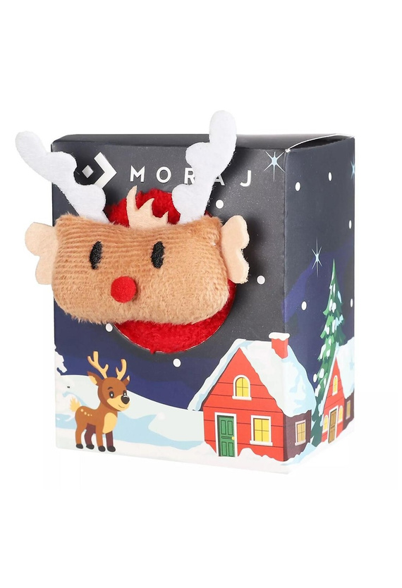 Skarpety CSLS 250-031 ABS Moraj czerwone– świąteczne skarpety unisex w pudełku