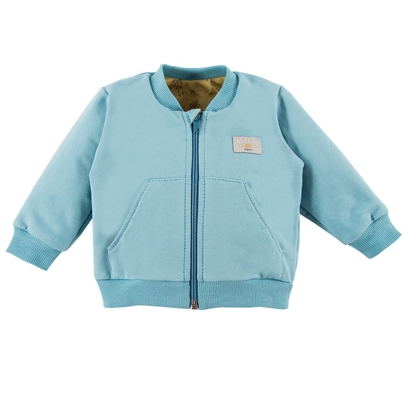 Sahara Bluza dresowa rozpinana Eevi- niebieski