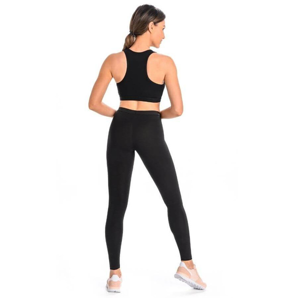 2201 Classico Legginsy Damskie Bawełniane Teyli-Czarne