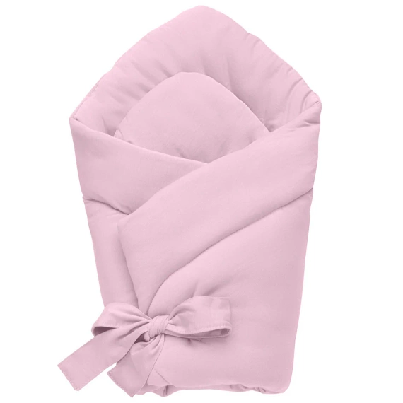 Basic Rożek niemowlęcy Yosoy dusty powder pink– bezpieczny, bawełniany, regulowany