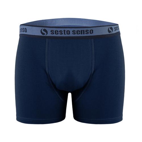 BM02 Cougar Bokserki męskie Sesto Senso - granatowy 