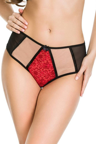 19125 Harmony Figi damskie pełne Mediolano czerwony