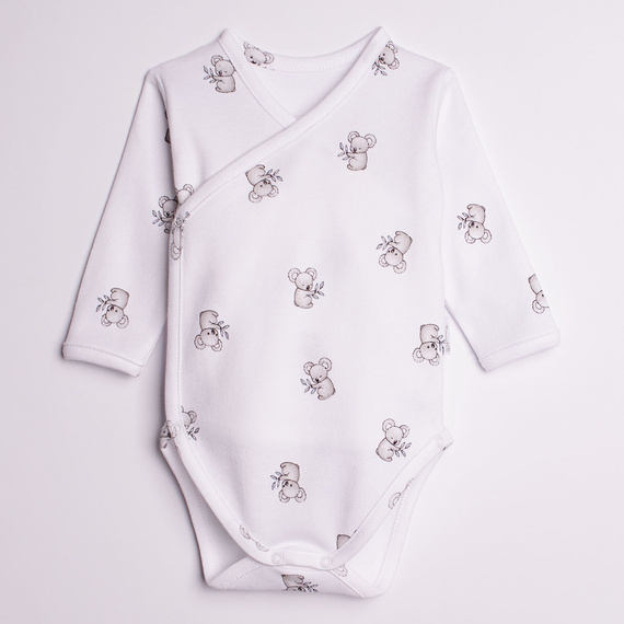 Body Kopertowe Nicol Figo 223096 100% Bawełna Koala Długi Rękaw