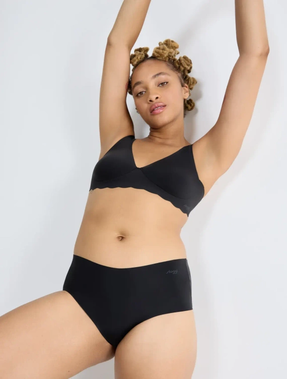 Zero Microfibre 2.0 Short Figi Damskie Sloggi - black