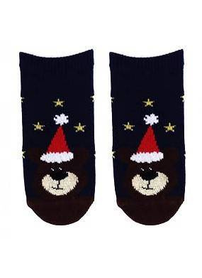 W14.155 Skarpety Świąteczne Dziecięce Wola 857 navy