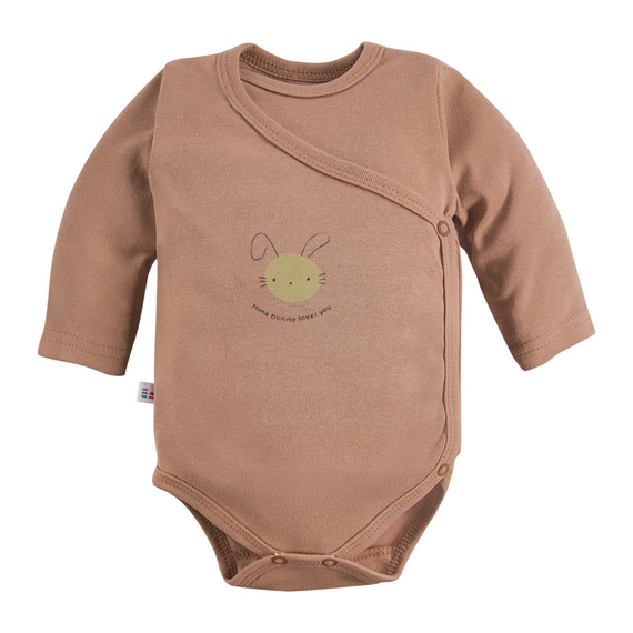 Animals Body rozpinane z długim rękawem Eevi - brązowe