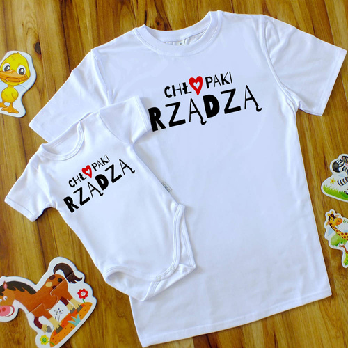 "CHŁOPAKI RZĄDZĄ" ZESTAW ojciec syn Moocha