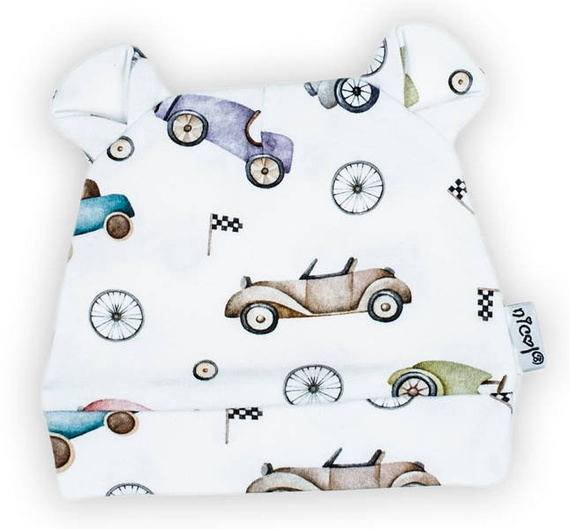 191054 Race Czapeczka niemowlęca z uszkami Nicol