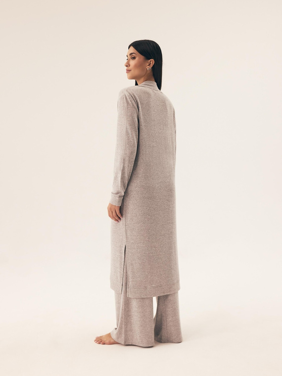 41948 Fudge Szlafrok damski Henderson  jasny szary