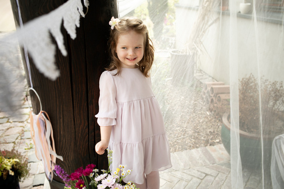 Charlotte Sukienka z długim rękawem Pinokio - fiolet