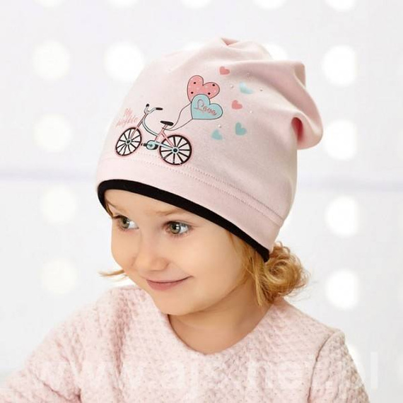 44-113 Czapka dziecięca AJS mix-kolor