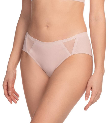 L-POL 5022 BI-06 Figi Damskie Lama -pudrowy różowy