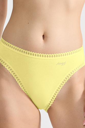 GO Crush High leg C3P Figi Damskie 3-pak Sloggi -pomarańczowy