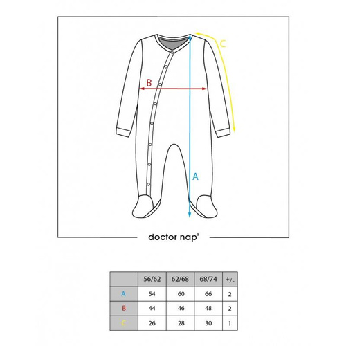 4294 Pajacyk niemowlęcy Doctor Nap - wasabi