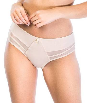 19020 Laura Figi damskie Mediolano beżowy