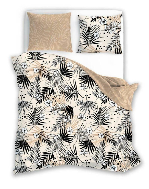 Letni Sen 002 Pościel Liście Monstery Faro szary