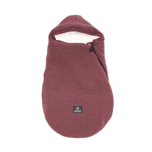 Burgund Śpiworek Alpaka Makaszka
