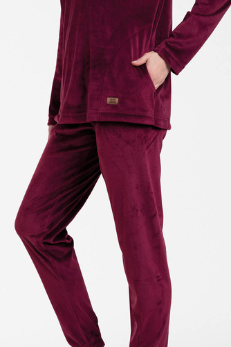 Akara Komplet damski Italian Fashion - bordowy