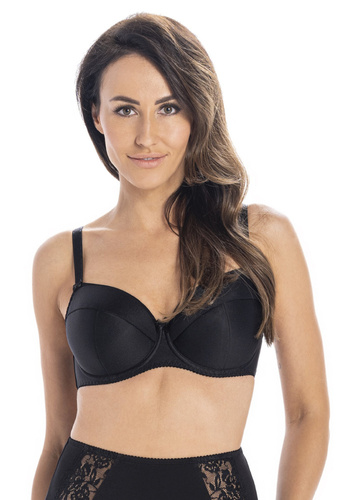 2032 Rimma Biustonosz usztywniany Teyli - czarny