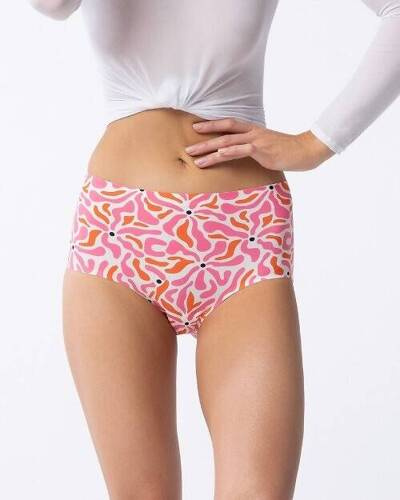 Lollipop Maxi Figi damskie Julimex - różowy