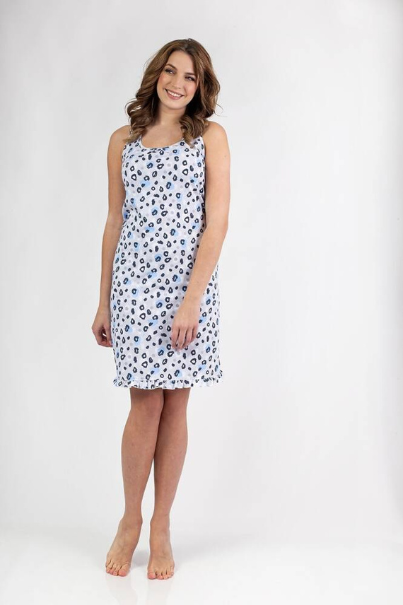 153 Koszula nocna Regina -szary