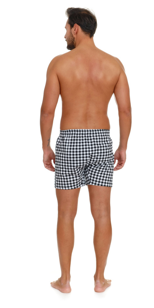 5165 bokserki męskie Doctor Nap - black white