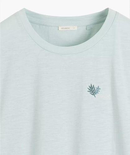 Atlantic NLD-002 Koszula nocna bawełniana 100% T-shirt miętowa