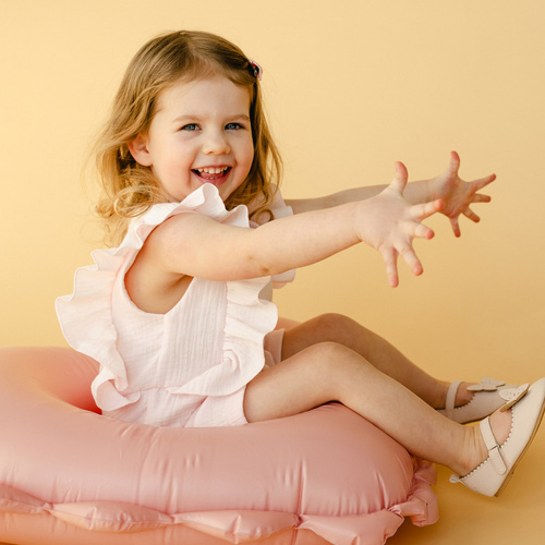 Meadow Rampers muślinowy Eevi - różowy