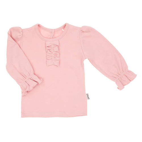 213140 Bluzka z długim rękawem "Nelly" Nicol - różowy