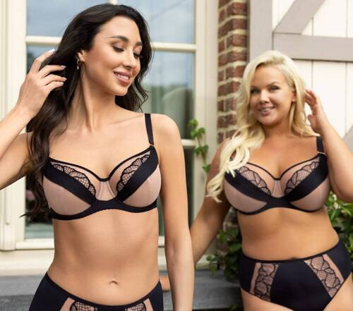 Gorsenia K 921 Davika Biustonosz miękki czarny