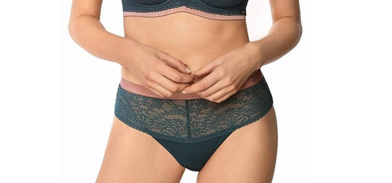 Zoya Biustonosz push-up Nipplex zielony