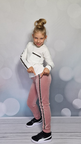 Nice bluzka z długim rękawem Bambarillo ecru-czarny